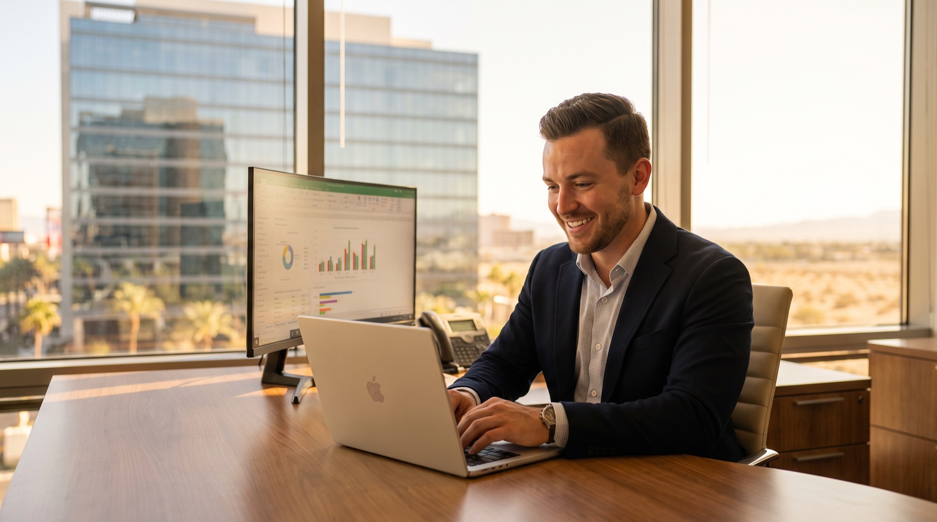 Reviewing ad performance on a dashboard